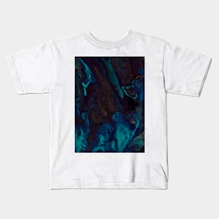 Midnight Bloom Kids T-Shirt